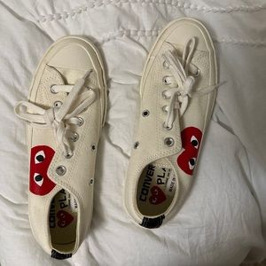 Comme des garçons converse never worn